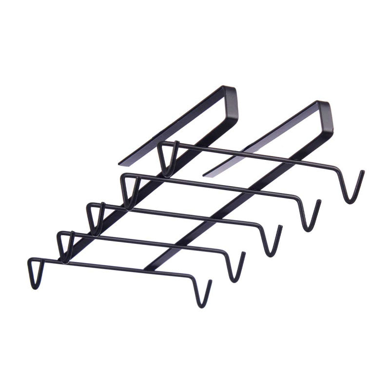 SUPORTE PRETO PARA CANECAS DE METAL