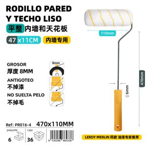 Rodillo Pared Y Techo Liso