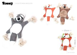 Peluche de animais da série gambá/esquilo/raposa 23*30 CM