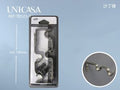 SOPORTE DOBLE CANALETAS EXTENSIBLE 20MM