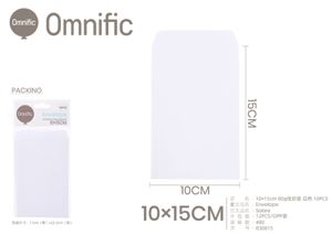 ENVELOPE 10*15CM 80G 10PCS