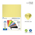 FOLHA DE ESPUMA EVA 40X60CM 2MM AMARELO PÁLIDO