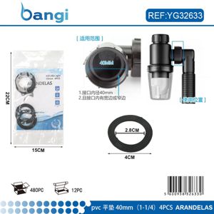 Anilhas 40mm（1-1/4）4PCS