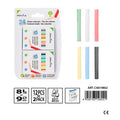 GIZES DE COR 8 CM 24 UNID.