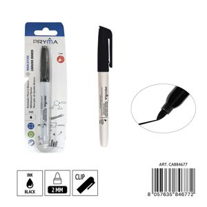 MARCADOR PARA QUADRO BRANCO PONTA REDONDA 2MM PRETO