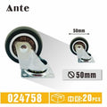 Rodas 50MM Tpr