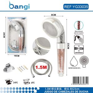 Conjunto de Cabeças de Chuveiro Grande 1.5M