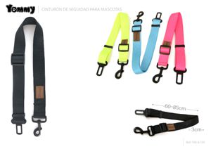 Cinto de segurança de carro alargado monocromático 3,0 CM * 60 * 85 CM