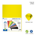 PLACA DE BORRACHA EVA 40X60CM 2MM AMARELO