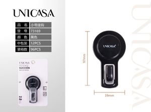 GANCHO DE VENTOSA NEGRO