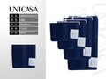 TOALLA ALGODON 500G/M2 AZUL MARINO 50X90CM