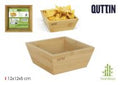 BACIA BAMBU 12X12X5CM QUTTIN
