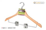 SET-2 CABIDES MADEIRA C/PINCAS CONFORTIME
