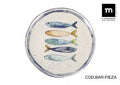 PLATO LLANO ø26 cm PEIXE Monaco BRILLO