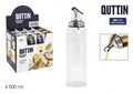 GALHETEIRO VIDRIO 500ML C/TAMPA