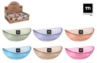 TIGELA VIDRO  SNACKS CORES  Ø 12,5 x 5 cm