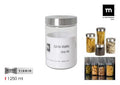 POTE VIDRO 1.25LT C/TAMPA INOX