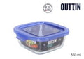 PRB (EK) FIAMBRERA CUADR. C/TAPA AZUL 14x14c