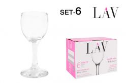 SET 6 LICUOR 55CC VIDRO MI