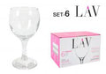 SET 6 COPAS VINO BLANCO 170cc