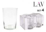 > SET 4 COPO SIDRA 520cc "BEST OFFER"