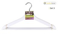 SET-3 CABIDES MADEIRA BRANCO CONFORTIME