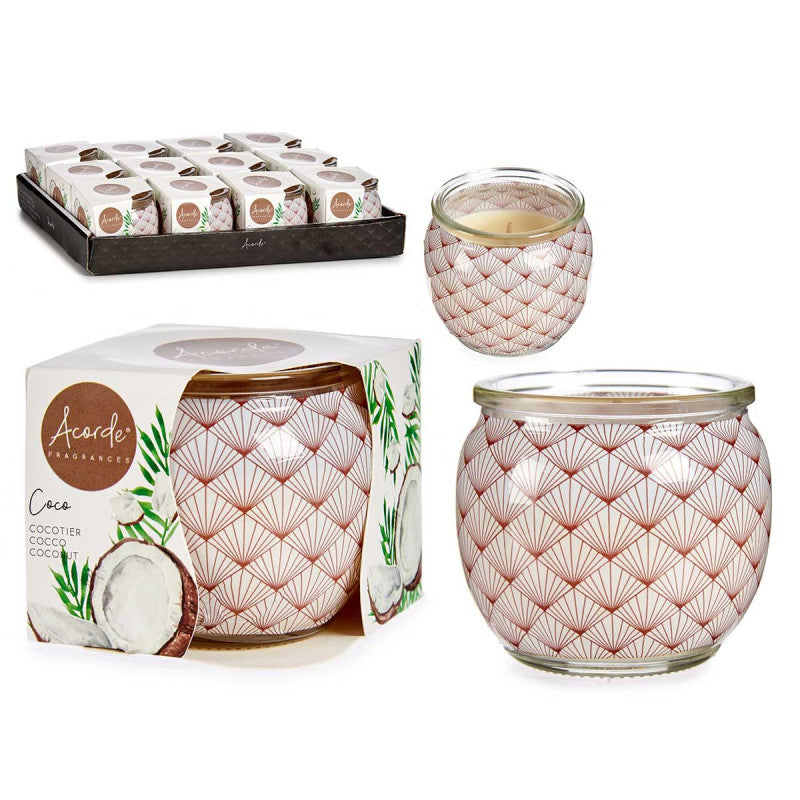 Vela Perfumada Frasco Coco