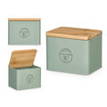 SALEIRO BAMBU TAMPA VERDE MENTA