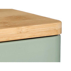 SALEIRO BAMBU TAMPA VERDE MENTA