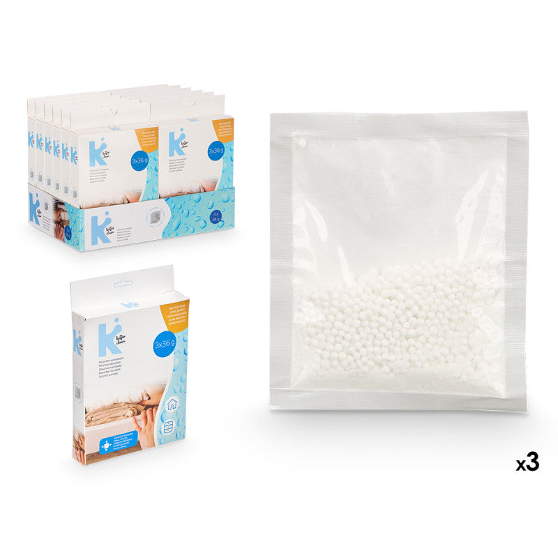 Conjunto De 3 Sacos De Absorção De Humidade