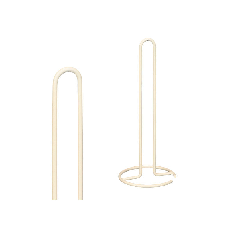 Suporte Para Rolos Cozinha Em Aço Branco